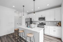 Amber Vista kitchen interior view