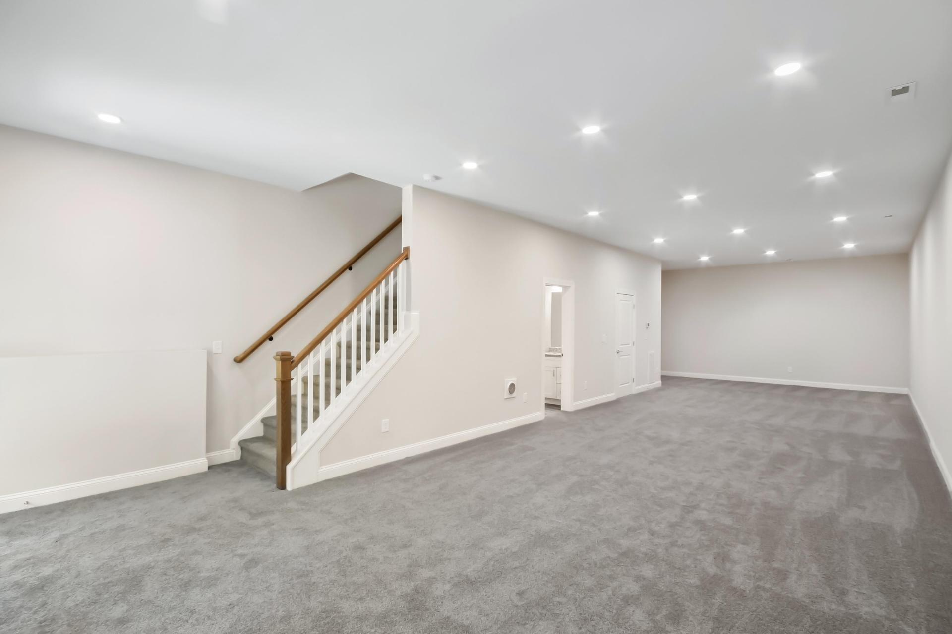 Dumphries Dr open concept living space with balcony access