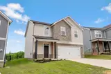 Amber Vista community exterior showing landscaping and architectural details in Hardin Valley